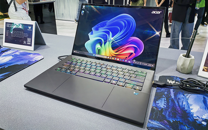 宏碁COMPUTEX 2025大放异彩！多款AI笔记本和500Hz显示器成场内焦点