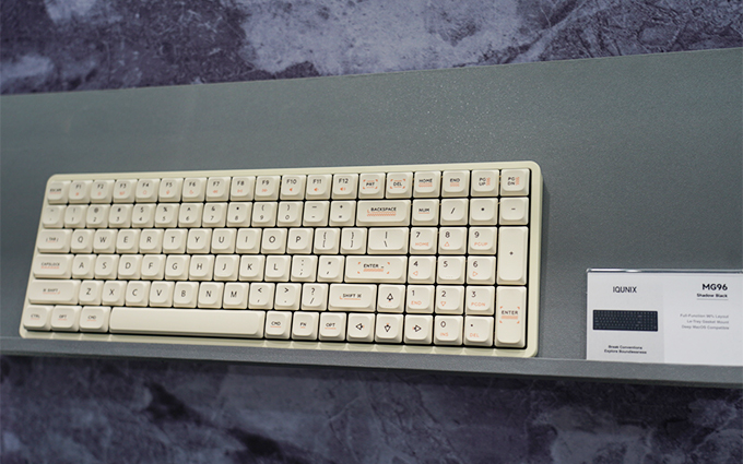 “铝厂”IQUNIX亮相COMPUTEX 2025,有很多你没见过的新品“铝坨坨”键盘