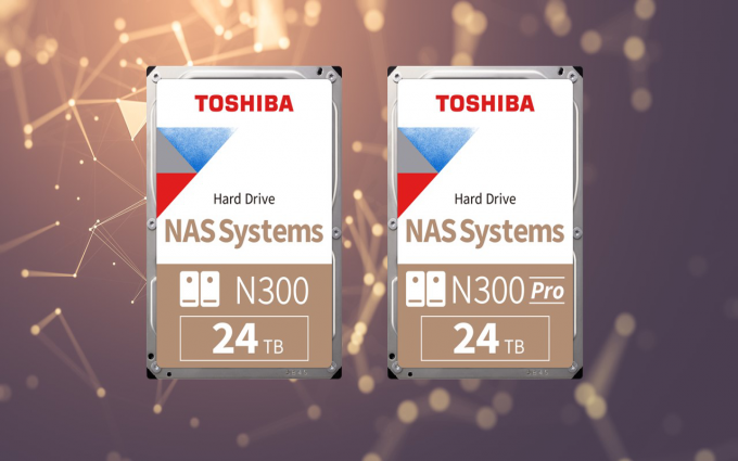 东芝N300和N300 Pro系列NAS专用硬盘新增24TB超大容量
