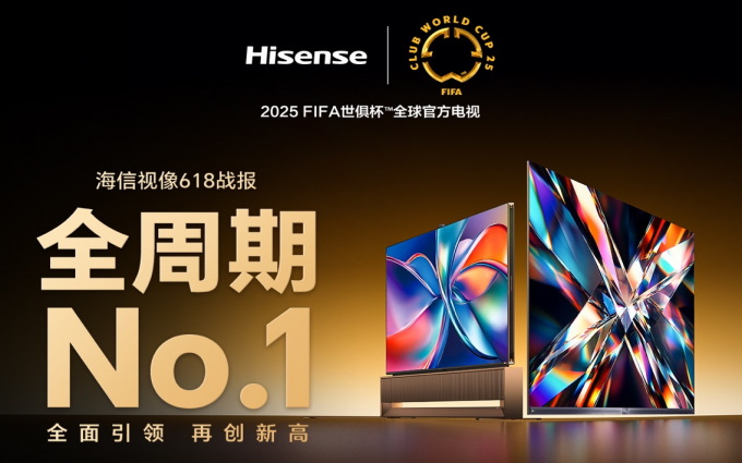 618成績單來了！海信電視全面領(lǐng)先 包攬多項(xiàng)第一