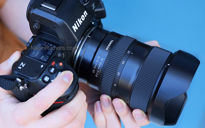腾龙新超广镜头16-30mm f/2.8曝光，尼康Z、索尼E同享