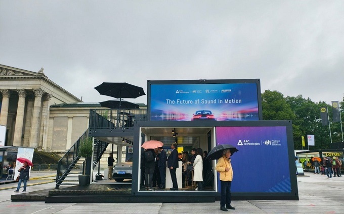 抢占中低端车载音响市场?AAC瑞声科技亮相慕尼黑车展