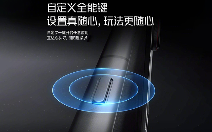 努比亚Z80 Ultra预热自定义全能键和调色盘新功能,苹果:这招我熟