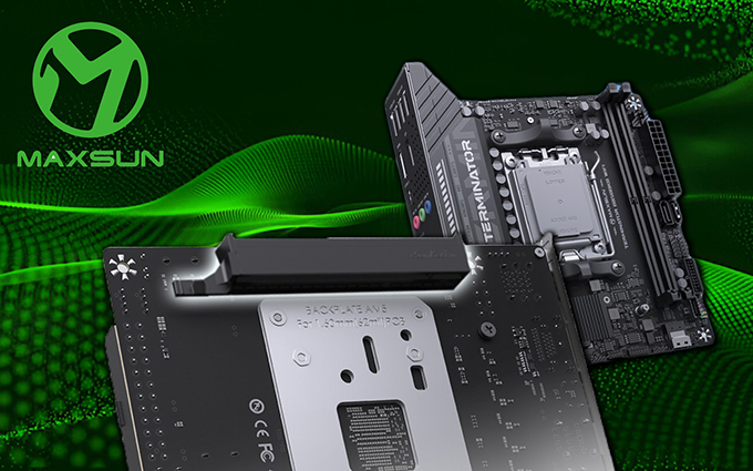 Mini-ITX玩家新玩具+1！铭瑄推出“终结者B850 BKB”显卡背插主板