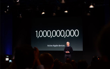 iPhone全球激活设备超10亿台 舍我其谁？