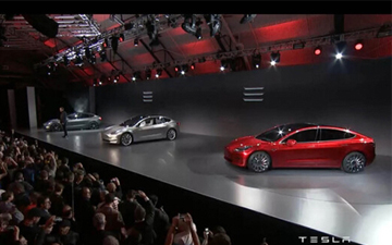 3.5万美元 特斯拉Model 3发布