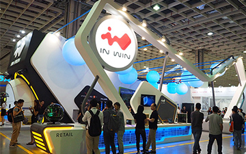 直击Computex2017丨迎广携球形概念主机惊艳亮相