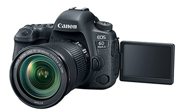 佳能发布新款全画幅单反EOS 6D Mark Ⅱ