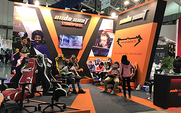 直击Computex2017丨电竞椅品牌安德斯特展台一览