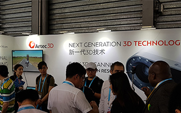 独一无二！Artec 3D在CESAsia上展出首台手持式3D扫描仪！