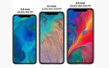 苹果决定2019年的新iPhone将全部使用OLED屏幕 JDI股价大跌