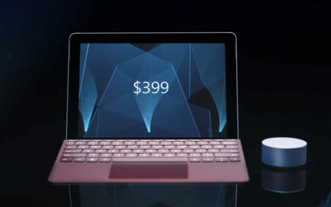 微软正式发布Surface Go！或瞄准教育市场，最低399美元起
