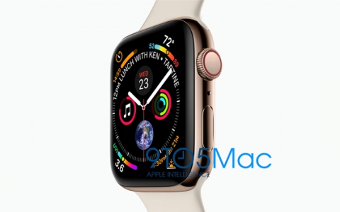 Apple Watch 4被爆料！全面屏配新表盘，还额外新增了一个麦克风