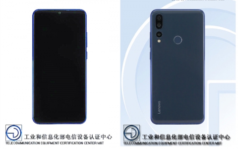 联想三摄新机入网：或定位中端，搭载6.3寸水滴or打孔屏