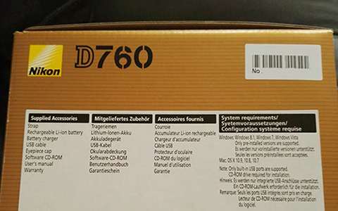 全幅单反继续升级 尼康D760明年发布