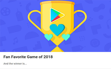2018 Google Play公布年度榜单 绝地求生手游再度获奖