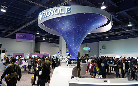 潜力无限 CES2019柔宇科技展示可折叠柔性屏