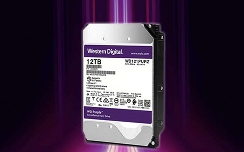 祝贺Western Digital Purple 12TB硬盘在热点科技2018五星奖颁奖盛典中荣获：优秀产品奖
