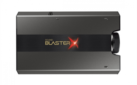 祝贺创新Sound BlasterX G6外置游戏声卡在热点科技2018五星奖颁奖盛典中荣获：最佳性能奖