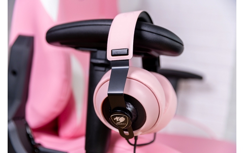 无可抗拒的粉嫩 骨伽Phontum Essential Pink立体声电竞耳机评测