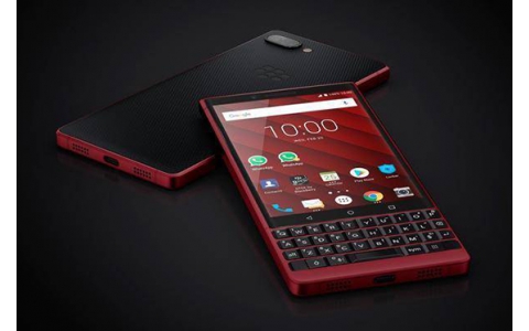 2019MWC 红色机身搭载实体键盘设计 黑莓推出红色款Key2智能手机