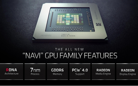 RX 5700系列显卡全新NAVI GPU架构揭秘:这是AMD憋了4年的大招