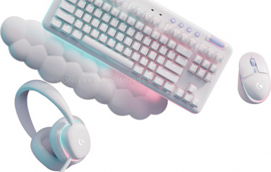 罗技Aurora G700系列游戏键鼠、耳机曝光，白、粉、绿三款颜色，外观梦幻