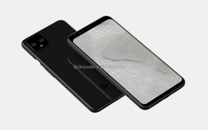 谷歌Pixel 4 XL渲染图曝光：后置三摄，预装Android Q