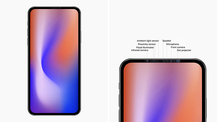 干掉大刘海同时保留3D结构光 苹果正在测试6.7寸新iPhone原型机