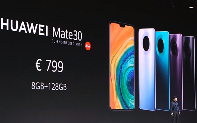 华为Mate30系列国行版将于9月26日发布