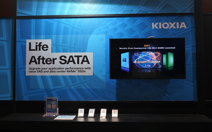 铠侠KIOXIA出席戴尔科技峰会展现存储实力 各类商用硬盘应有尽有
