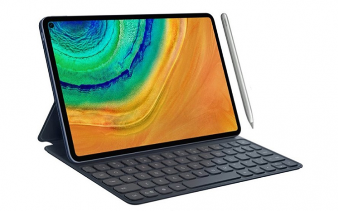 华为MatePad Pro曝光：挖孔式全面屏设计 或采用屏下指纹