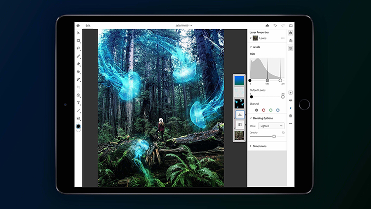 iPad版Photoshop即将发布 首个版本将缺失不少功能