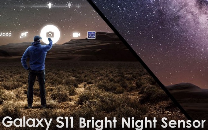 夜视仪警告：三星已申请Bright Night Sensor商标，将增强S11夜拍性能