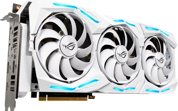 纯白色的诱惑：华硕ROG Strix RTX 2080 Ti白色版显卡曝光