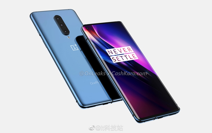 一加8系列手机设计图曝光：全是挖孔屏