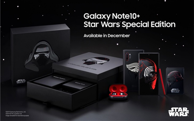 三星推Galaxy Note 10+星球大战特别版 售价1299美元