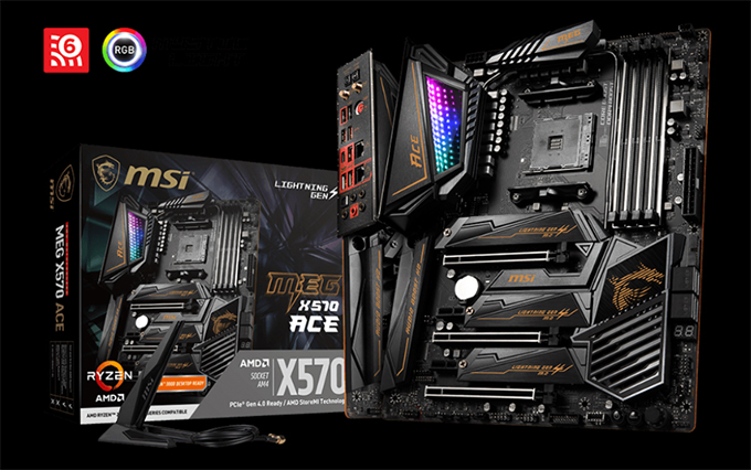 祝微星MEG X570 ACE主板在热点科技2019五星奖颁奖盛典中荣获：优秀产品奖