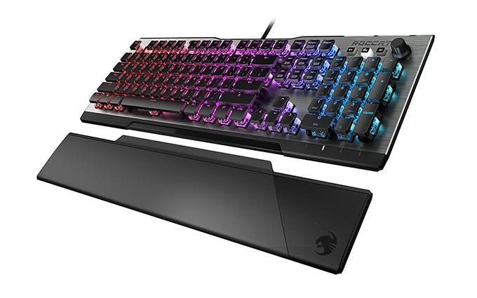 ROCCAT 瓦肯 Vulcan 120 艾摩全彩透明机械键盘在五星奖中荣获：优秀产品奖