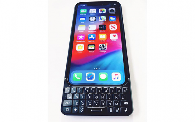 有人为iPhone做了外接物理键盘保护壳 众筹价55美元