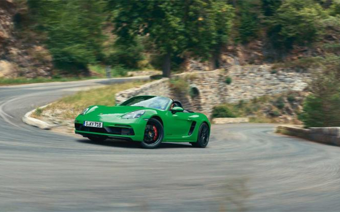 保时捷发布718 GTS 4.0官方图片：性能强劲 最高400匹马力