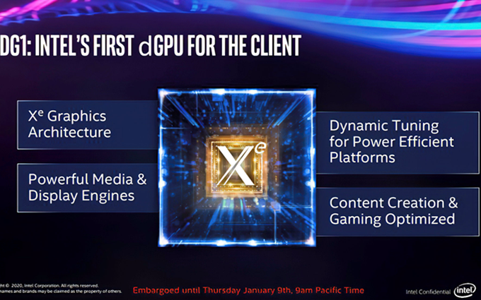 Intel计划GDC 2020公布Xe GPU更多细节