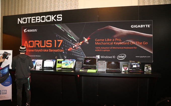 CES2020 | 技嘉展示旗下高颜值笔记本：让发烧友大呼过瘾