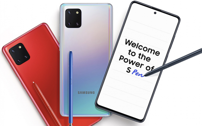 三星Galaxy Note 10 Lite印度上市 搭载Exynos 9810 采用塑料机身