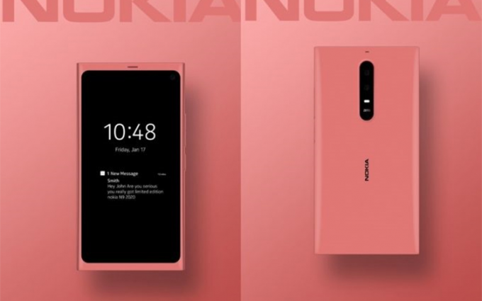 诺基亚新机曝光：N9 2020复刻版 经典造型再现