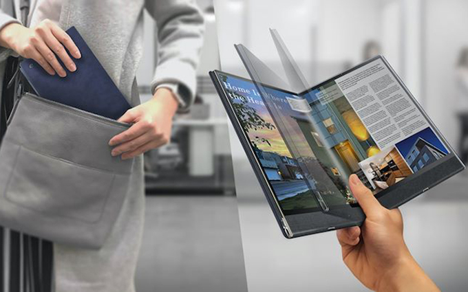 仁宝推出折叠屏原型机FlexBook 将折叠屏融入二合一笔记本
