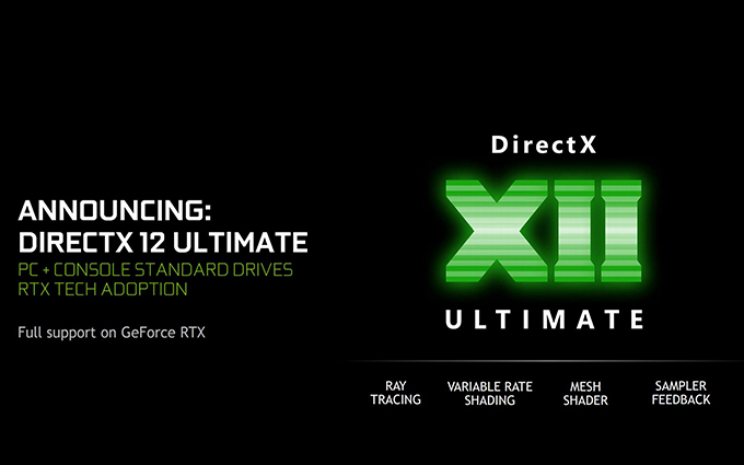 RTX2080Ti使用DX12 Ultimate效率提升一倍