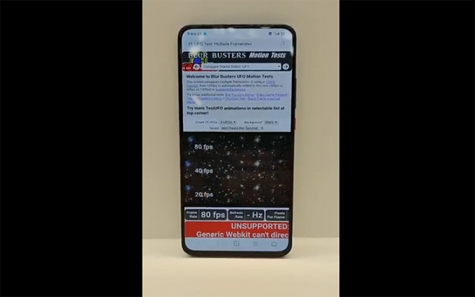 嫌Redmi K30 Pro没有高刷屏？ 有人已破解超频至80Hz