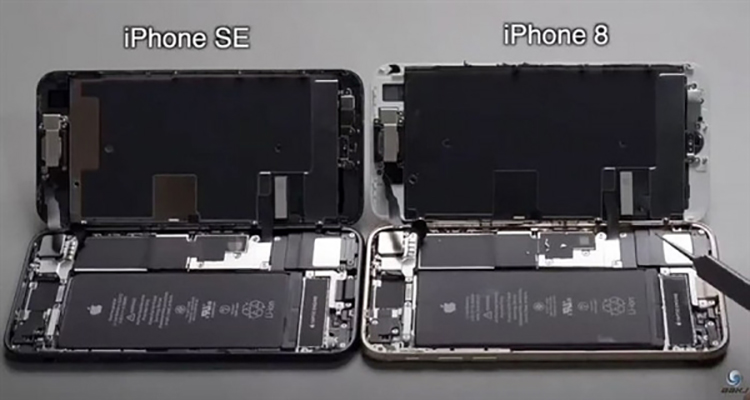 新iPhone SE外型虽与iPhone 8相似 但电池等方面却并不通用