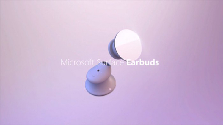 微软真无线蓝牙耳机Surface Earbuds将在5月6日亮相